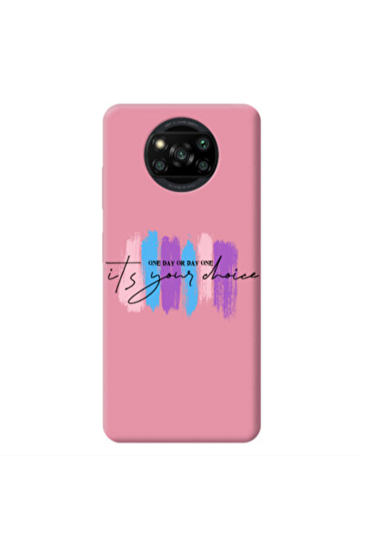 Other Xiaomi Poco X3 /X3 Pro One Day Or Day One Pink Colored Silicone TPU Θήκη
