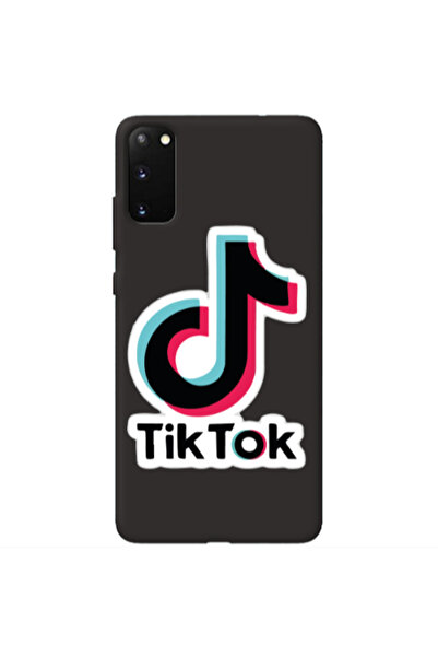 Other Samsung S20 Tik Tok Black Colored Silicone TPU Θήκη