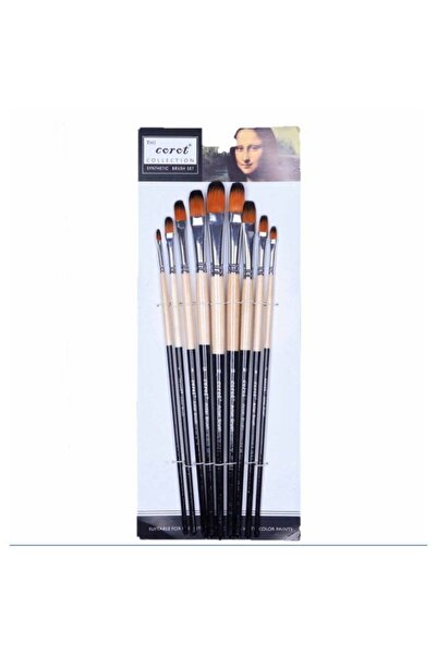 MC Micostore Pensula Corot 803, varf semirotund, nr. 1-9, set 9 buc