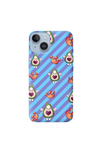 Other Apple iPhone 14 Plus king avocado Purple Colored Silicone TPU Θήκη