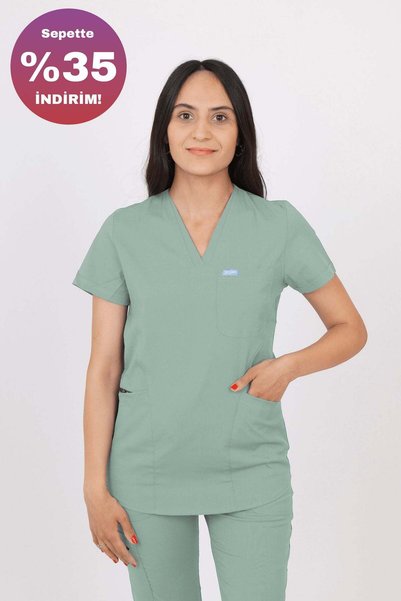 oksijen uniform Sapphire - Mold Green (Single Top)