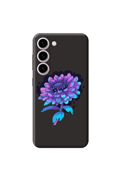 Other Samsung S23 Plus Witch flower Black Colored Silicone TPU Θήκη