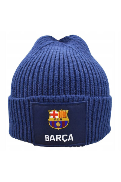 FC BARCELONA Căciulă HAT BARCA TAG, 100% acril, mărime universală.
