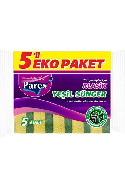 Parex SPONGE GREEN VALUE 5 PIECES