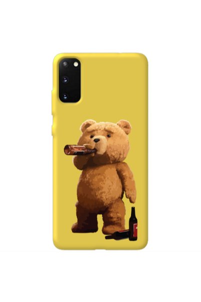 Other Samsung S20 Beer Time Yellow Colored Silicone TPU Θήκη