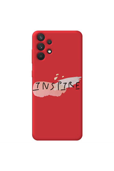 Other Samsung A32 4G Inspire Red Colored Silicone TPU Θήκη