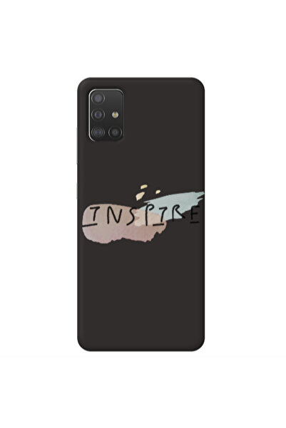 Other Samsung A51 Inspire Black Colored Silicone TPU Θήκη