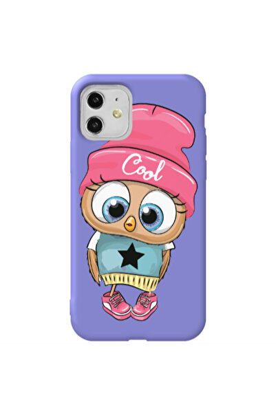 Other Apple iPhone 11 Cool Star Purple Colored Silicone TPU Θήκη