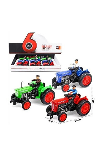 Ciuciubabka Tractor cu șofer - model cu tracțiune inversă și elemente metalice
