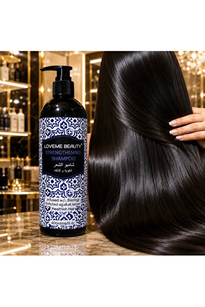 LOVEME BEAUTY Hair Strengthening & Volumizing Shampoo - 400ml Give Your Hair ...