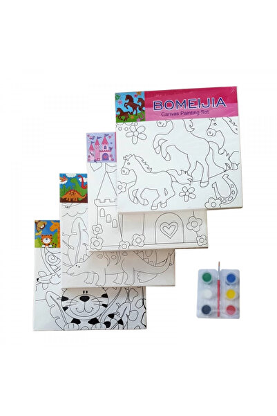 MC Micostore Set Pictura pe panza imprimata 20x20cm, CNX - canava diverse mod...
