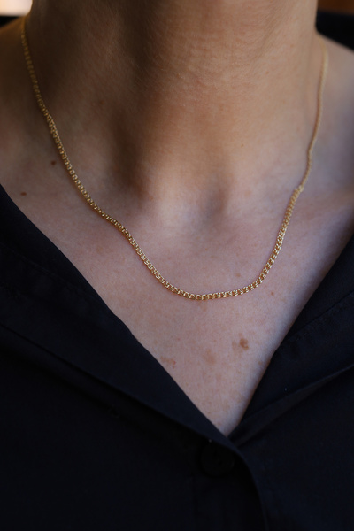 Yenigün Kuyumculuk 14 Ayar Altın (2 mm) Love Zincir Kolye