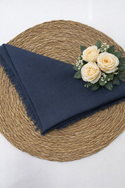 Silk Home Flamlı Düz Pamuklu Tülbent IST 3434-20 Füme Düz Desen