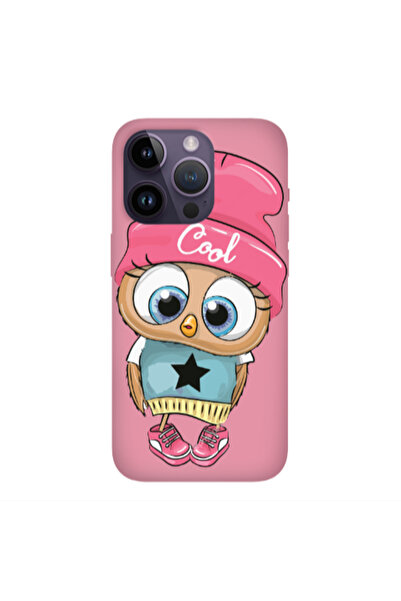 Other Apple iPhone 14 Pro Cool Star Pink Colored Silicone TPU Θήκη