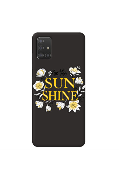 Other Samsung A51 Sun Shine Black Colored Silicone TPU Θήκη