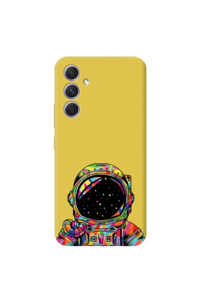 Other Samsung A26 Astronaut 209 Yellow Colored Silicone TPU Θήκη