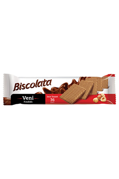 Bıscolata Venı Gofret 110 G Fındık (8'li Paket)