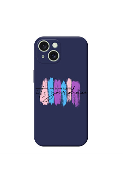 Other Apple iPhone 15 Plus One Day Or Day One Dark blue Colored Silicone TPU ...