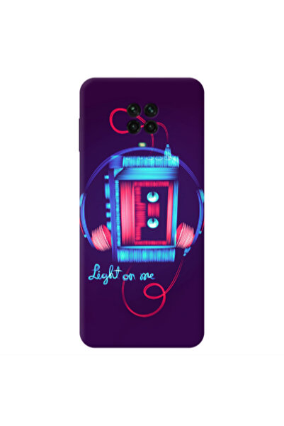 Other Xiaomi Redmi Note 9S Light on me Transparent Silicone TPU Θήκη