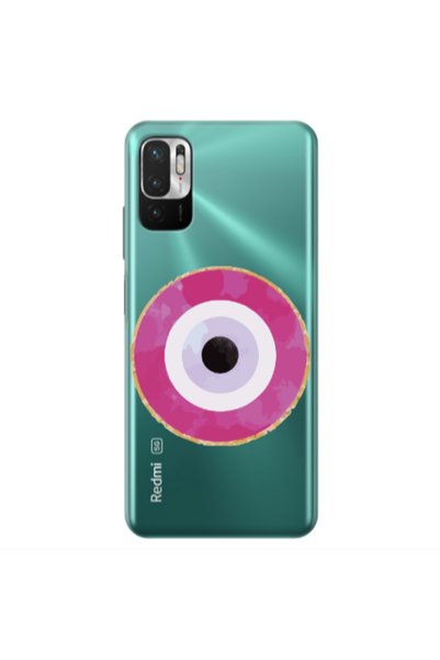 Other Xiaomi Redmi Note 10 Pro 5G Evil eye bead 2 Transparent Silicone TPU Θήκη
