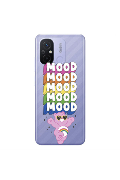 Other Xiaomi Redmi 12C Mood Transparent Silicone TPU Θήκη
