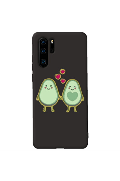 Other Huawei P30 Pro Avocados Black Colored Silicone TPU Θήκη