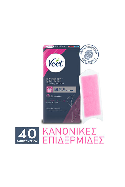 Veet | Expert Ταινίες Αποτρίχωσης με Κρύο Κερί για Σώμα &amp; Πόδια για Κανον...