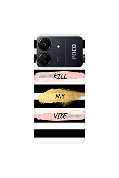 Other Xiaomi Poco C65 Kill my vibe Transparent Silicone TPU Θήκη