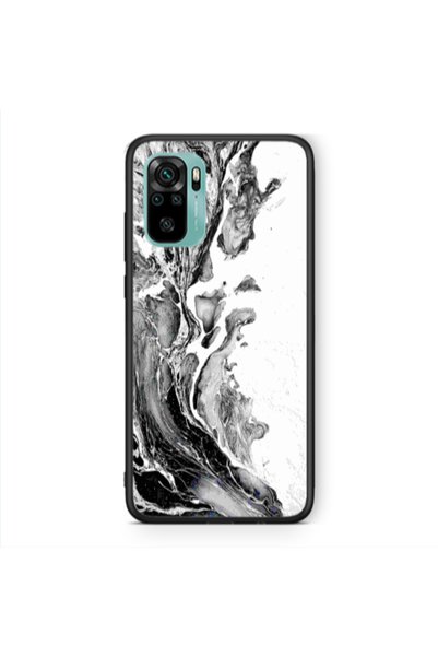 Other Xiaomi Redmi Note 10 4G Marble River Black Glossy Θήκη