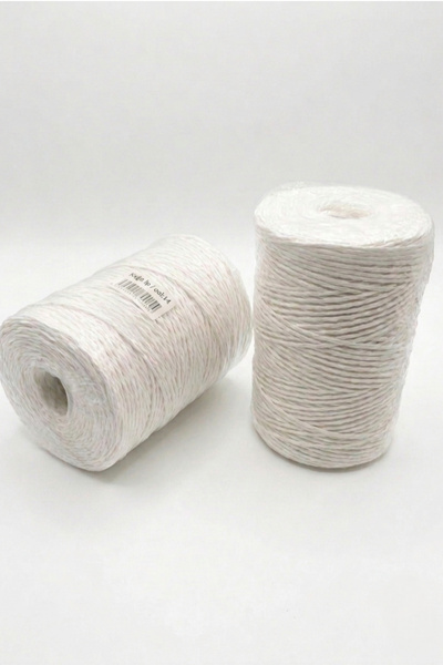 hobi dünyası evim 1 Piece Sultan Paper Thread 200 Gram Bag Hat Supla Basket M...