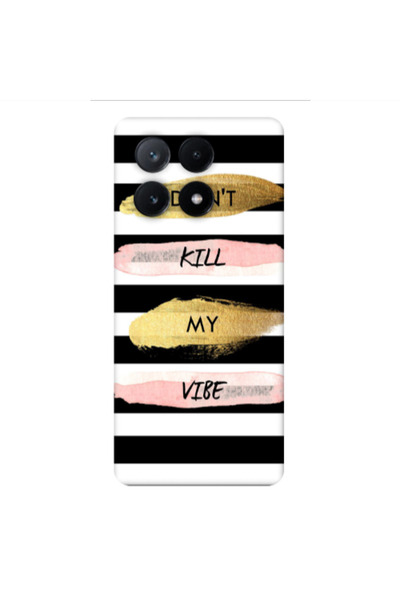 Other Xiaomi Poco X6Pro 5G Kill my vibe Transparent Silicone TPU Θήκη