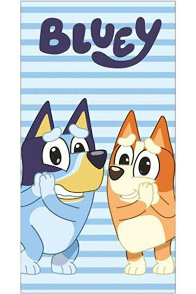 bluey Πετσέτα Θαλάσσης Γαλάζια 70 Χ 140 εκ.
