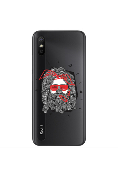 Other Xiaomi Redmi 9A Cool glasses Transparent Silicone TPU Θήκη
