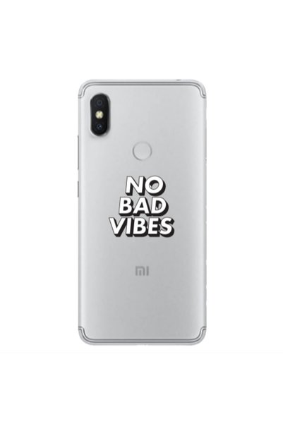 Other Xiaomi Redmi S2 No bad vibes Transparent Silicone TPU Θήκη