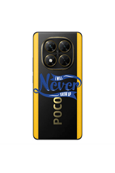 Other Xiaomi Poco X7 I Will Never Grow Up Transparent Silicone TPU Θήκη