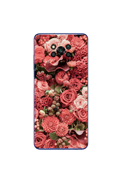 Other Xiaomi Poco X3 /X3 Pro Rose festival Transparent Silicone TPU Θήκη