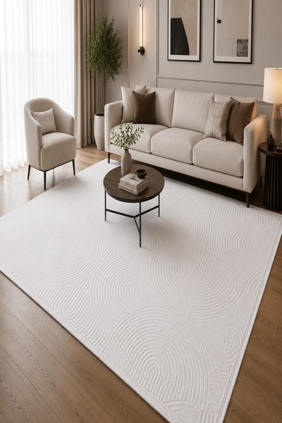 Prestij Home TEKSTİL 4 Mevsim Triko Akrilik Özel Seri Pamuk Taban Yumuşak Öze...
