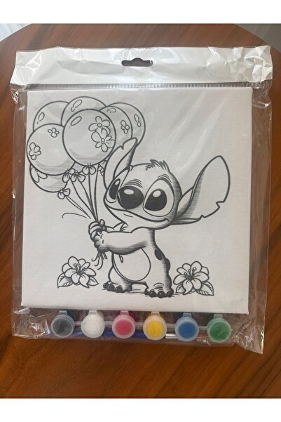 Luniva Stitch sevimli karakter( karışık modeller ) boyama seti