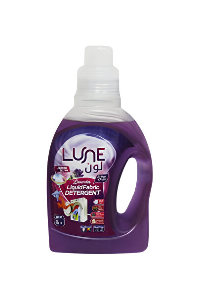lune Lavender Liquid Fabric Detergent 1L | Power Gel Laundry Detergent