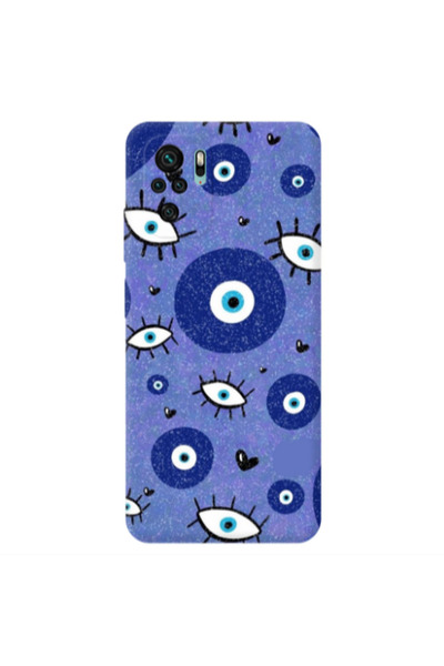 Other Xiaomi Redmi Note 10S Black hearted Transparent Silicone TPU Θήκη