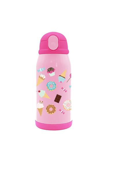 MUST Θερμός 500ml με Θερμομονωτική Θήκη και Πορτοφόλι - Ντόνατς