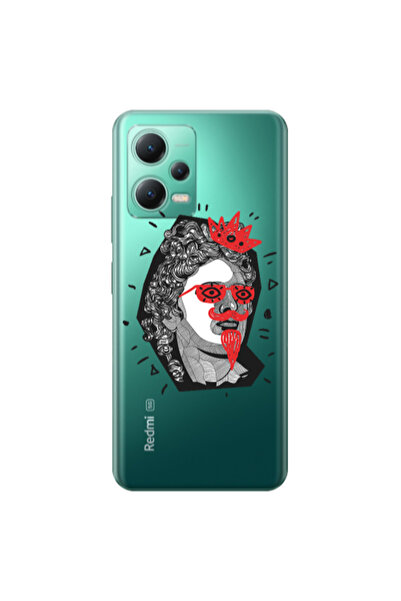 Other Xiaomi Redmi Note 12 Pro Plus 5G Glasses crown Transparent Silicone TPU...