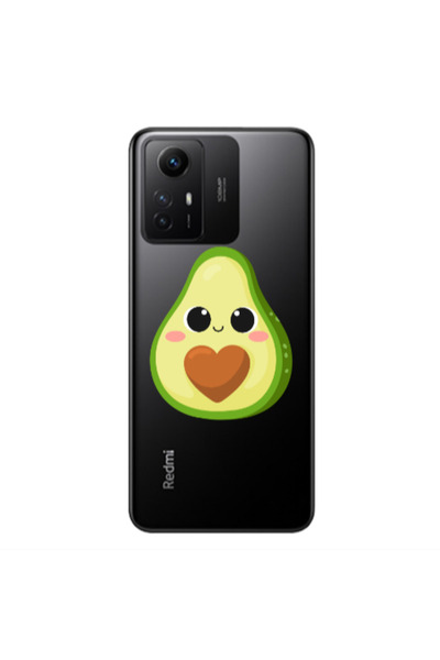 Other Xiaomi Redmi Note 12s Baby avocado Transparent Silicone TPU Θήκη