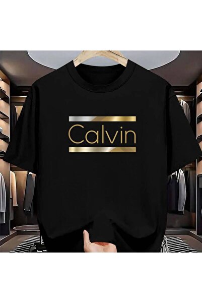 1001 Line تي شيرت رجالي بتصميم جرافيكي - أزرق كحلي، بأكمام قصيرة، رقبة مستدير...