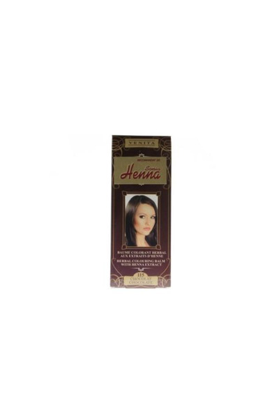 Henna Sonia Balsam Colorant cu Extract de Henna Henna Sonia, Nr.115 Ciocolati...