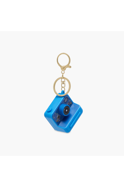 Lifestyle Keyring with 3D Instant Camera Accent