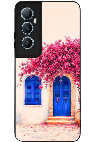 Other Σονίκ Σειρά Μούσα των Ελληνικών Νησιών Realme C65 4G Θήκη Ροζ Μπουκαμβίλια