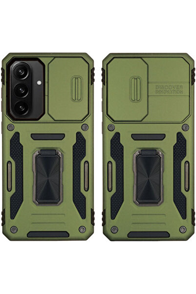Other Θήκη Ring Armor Camshield Sonique Samsung Galaxy A37 5g Χακί