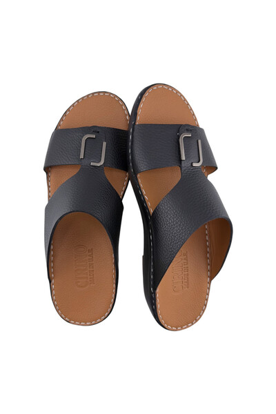 Cirino ( M-4700 ) Handmade Arabic Men's Slippers | Outdoor Arabic Sandals For...