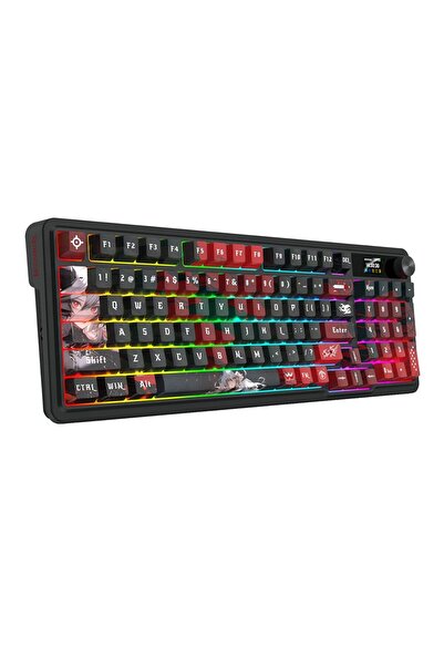 REDRAGON Tastatura gaming mecanica Bluetooth cu si fara fir Artemis Pro Anime...